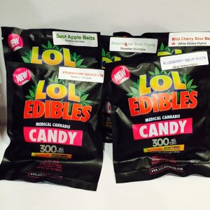 Buy LOL Edibles (300mg – 5 Flavors)