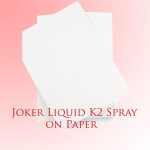 Joker Liquid K2 Spray on Paper
