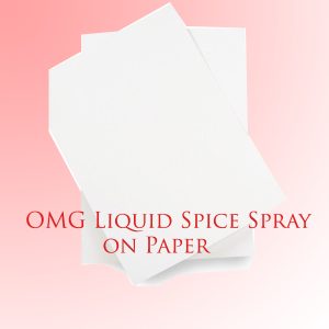 OMG Liquid Spice Spray on Paper