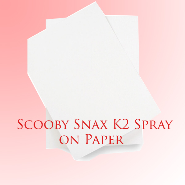 Scooby Snax K2 Spray on Paper